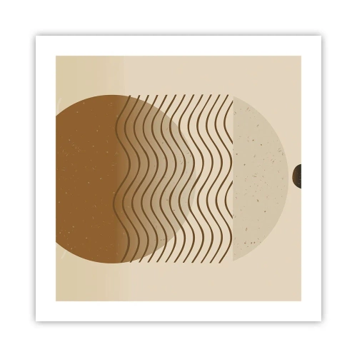 Poszter - A geometriai formák eredetéről - 50x50 cm