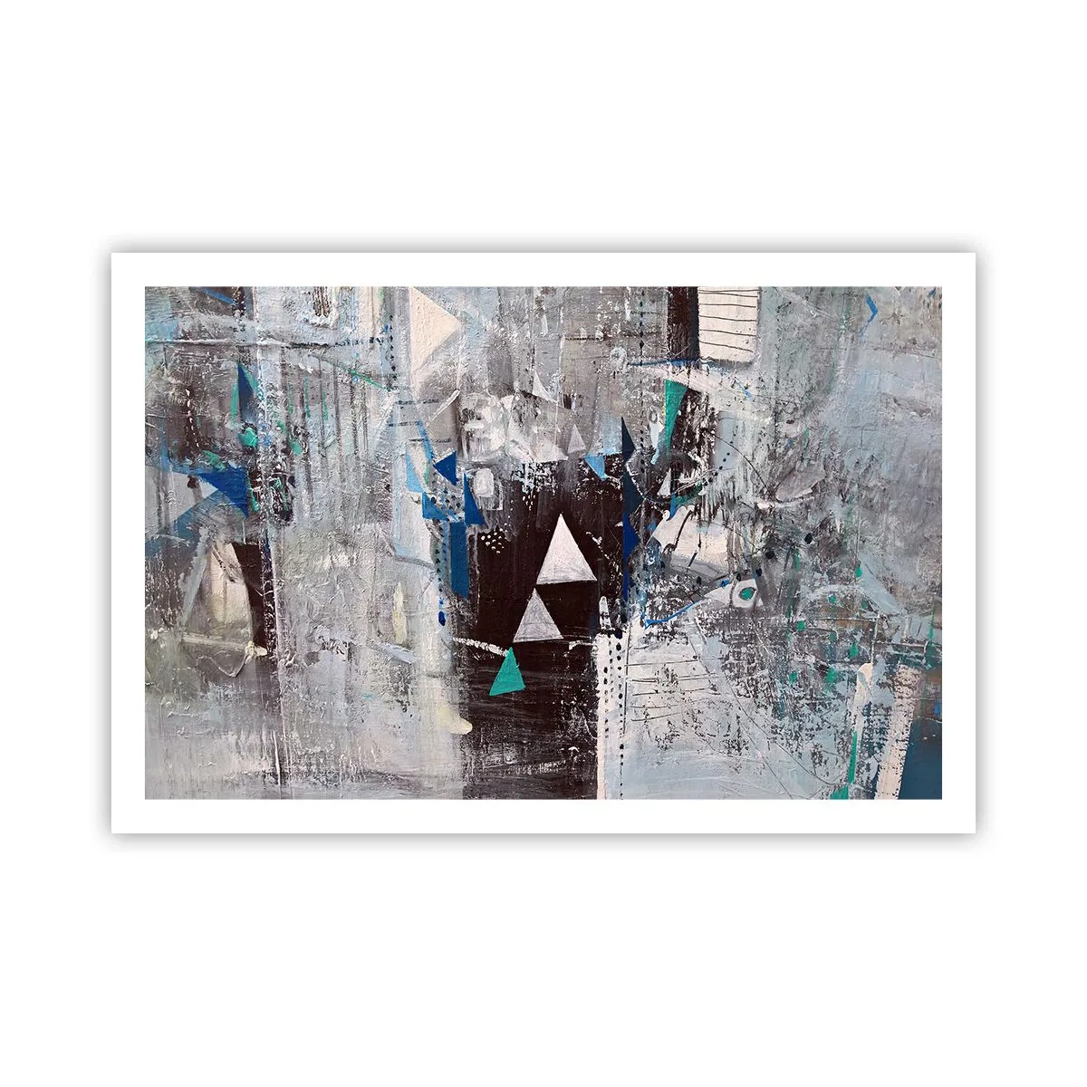 Poszter - A háromszögek felülíró sorrendje - 91x61 cm