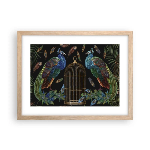 Poszter világos tölgy keretben - Királyi köntösben - 40x30 cm