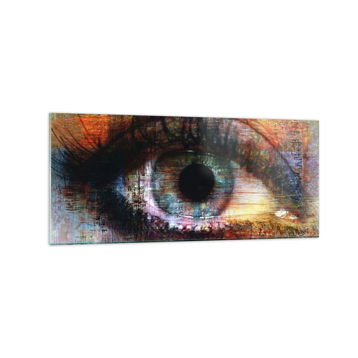 Üveg kép - Beleláthatsz a lélekbe - 120x50 cm
