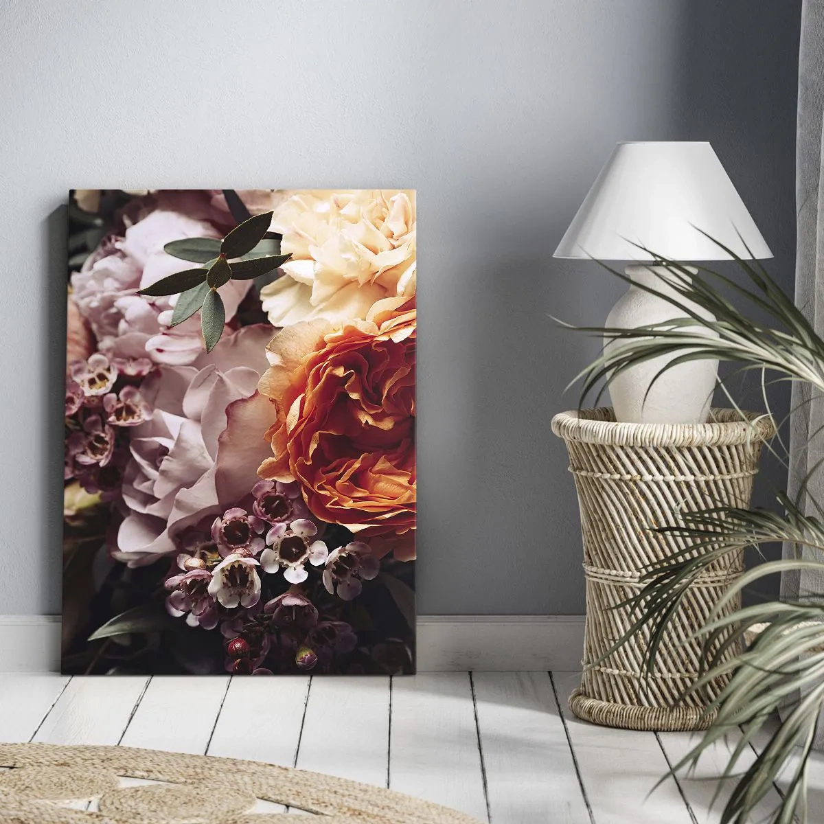 Vászonkép - Szépségbe burkolózva - 55x100 cm