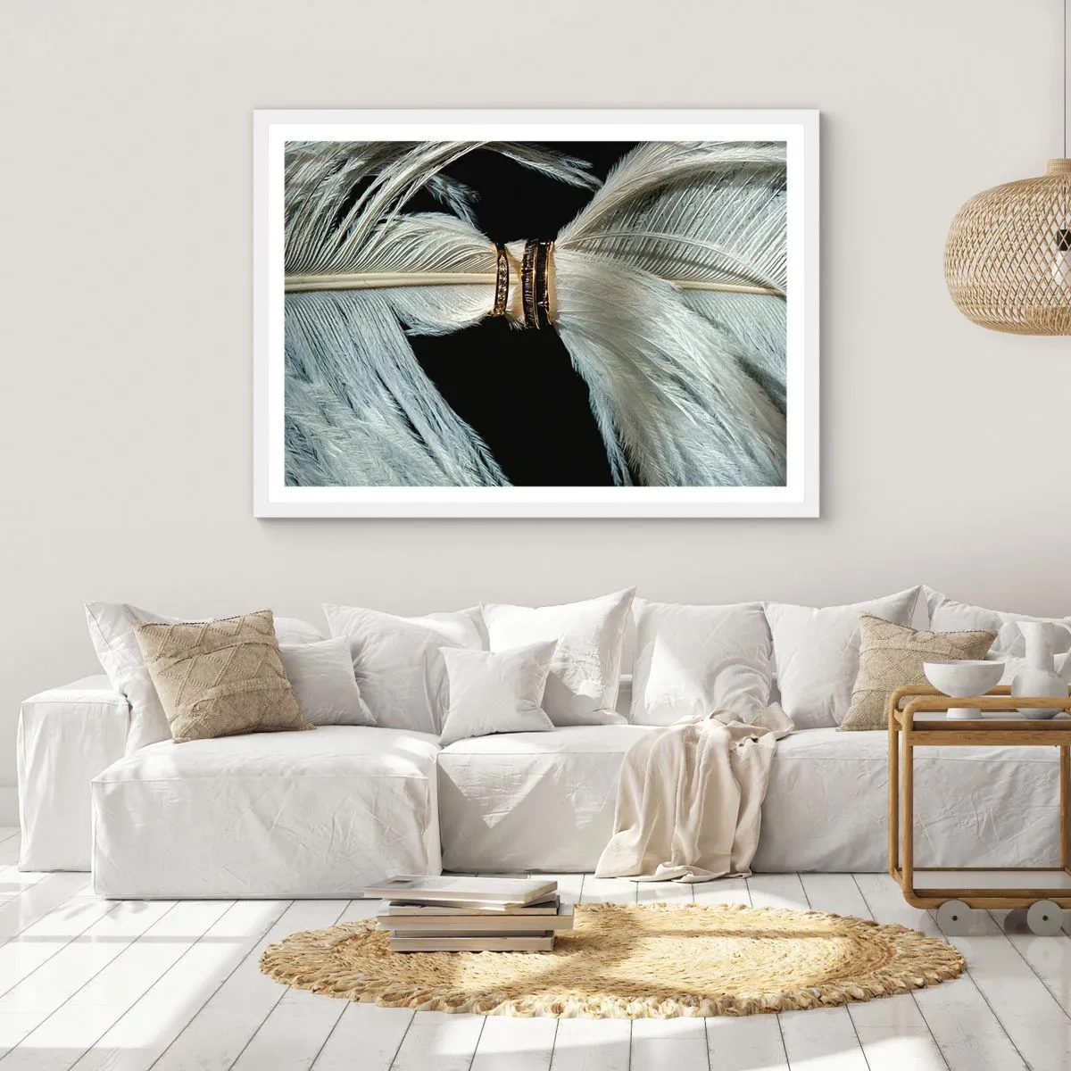 Poszter fekete keretben - ...és nem hagylak el... - 100x70 cm