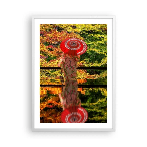 Poszter fekete keretben - A természet templomában - 50x70 cm