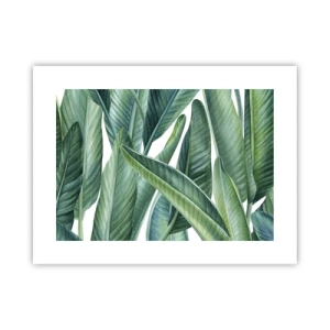 Poszter - Zöld önmagában - 40x30 cm