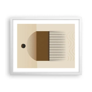 Poszter fekete keretben - Különféle államok - 50x40 cm