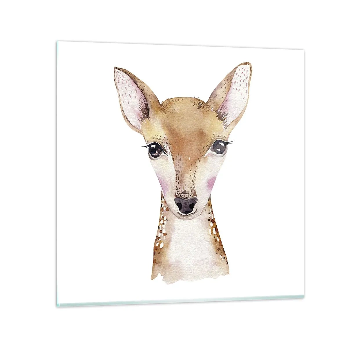 Üveg kép - Az ártatlanság természete - 70x70 cm