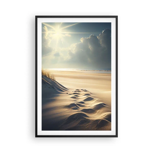 Poszter fehér keretben - Megnyugtató táj - 61x91 cm