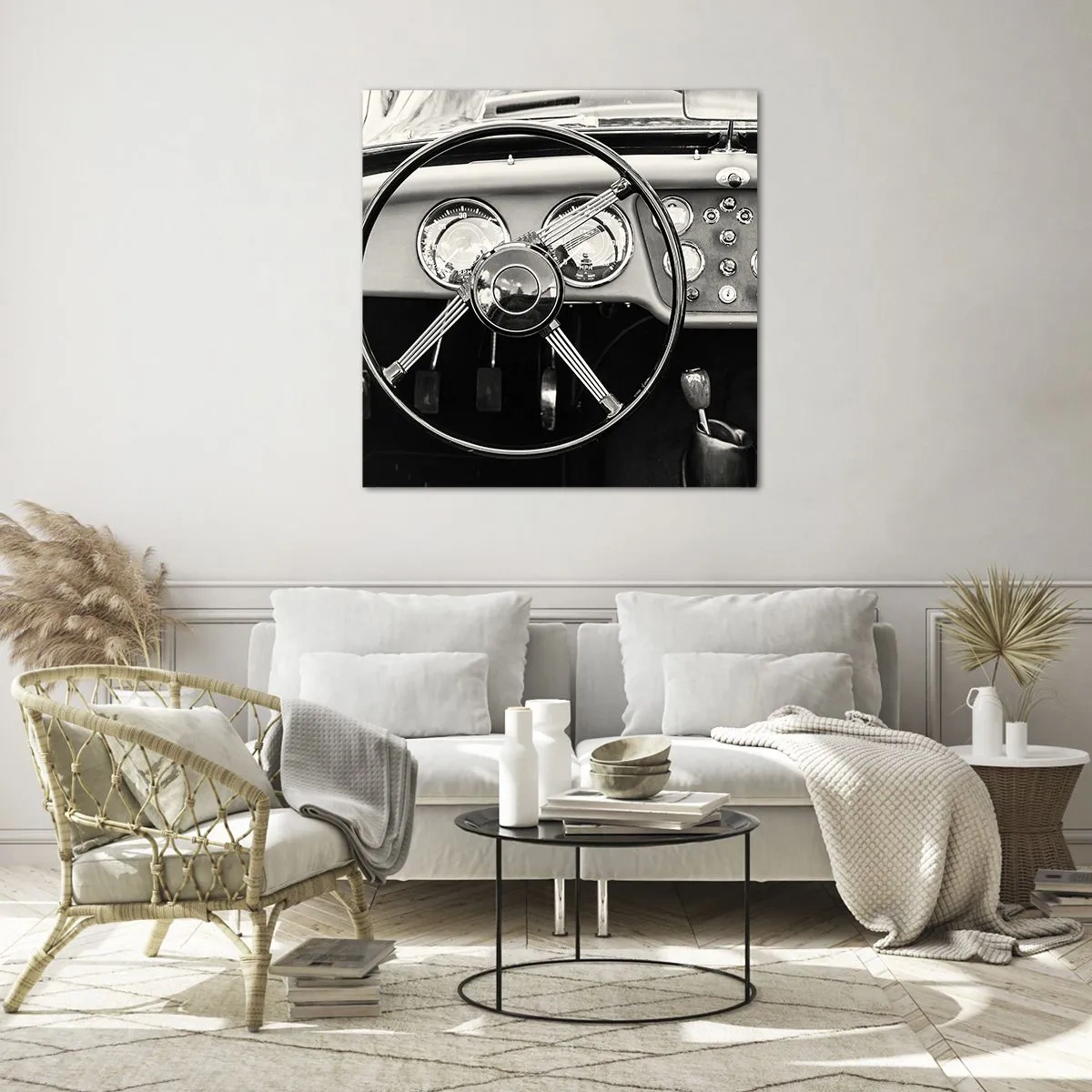 Üveg kép - Gyűjtő álma - 60x60 cm