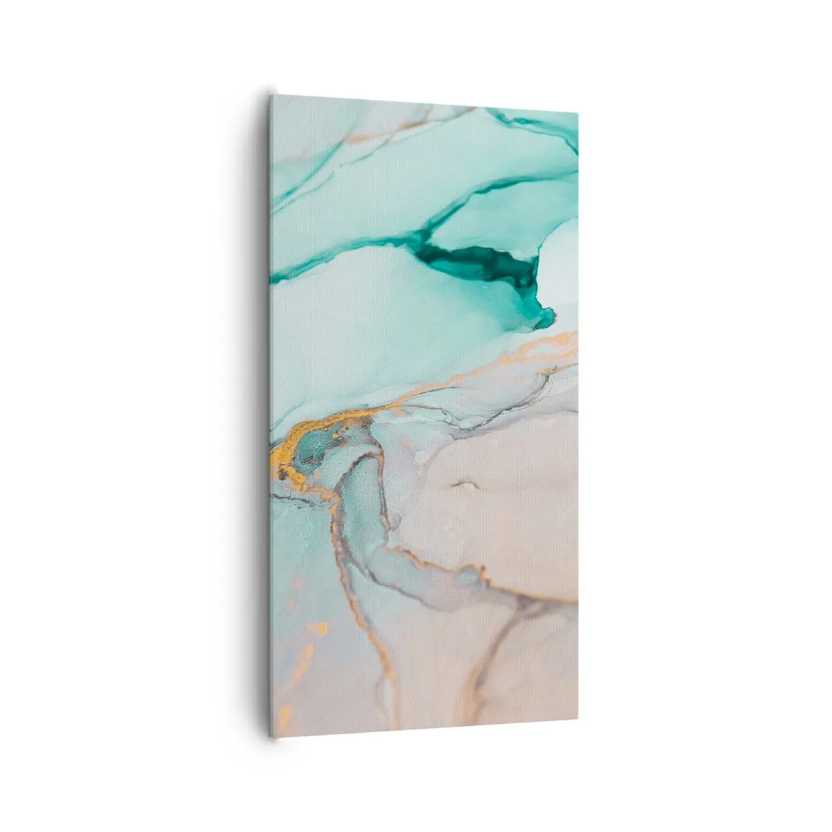 Vászonkép - Formák és színek tánca - 65x120 cm