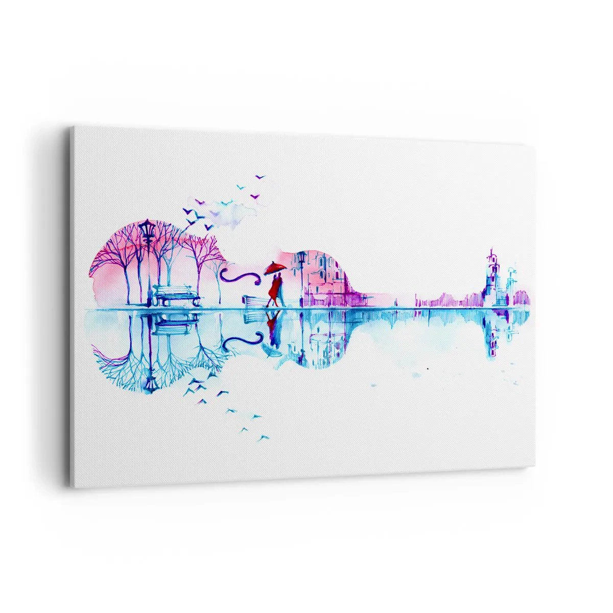 Vászonkép - Eső dalokat hozok nektek - 100x70 cm