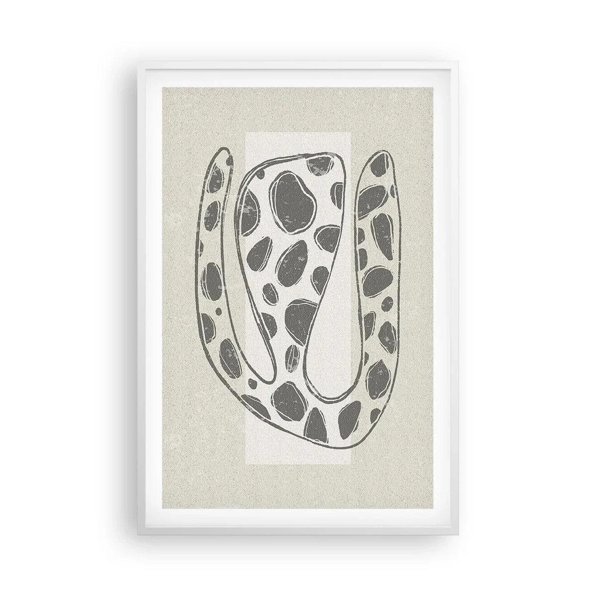 Poszter fekete keretben - Egy bizarr teremtmény - 61x91 cm