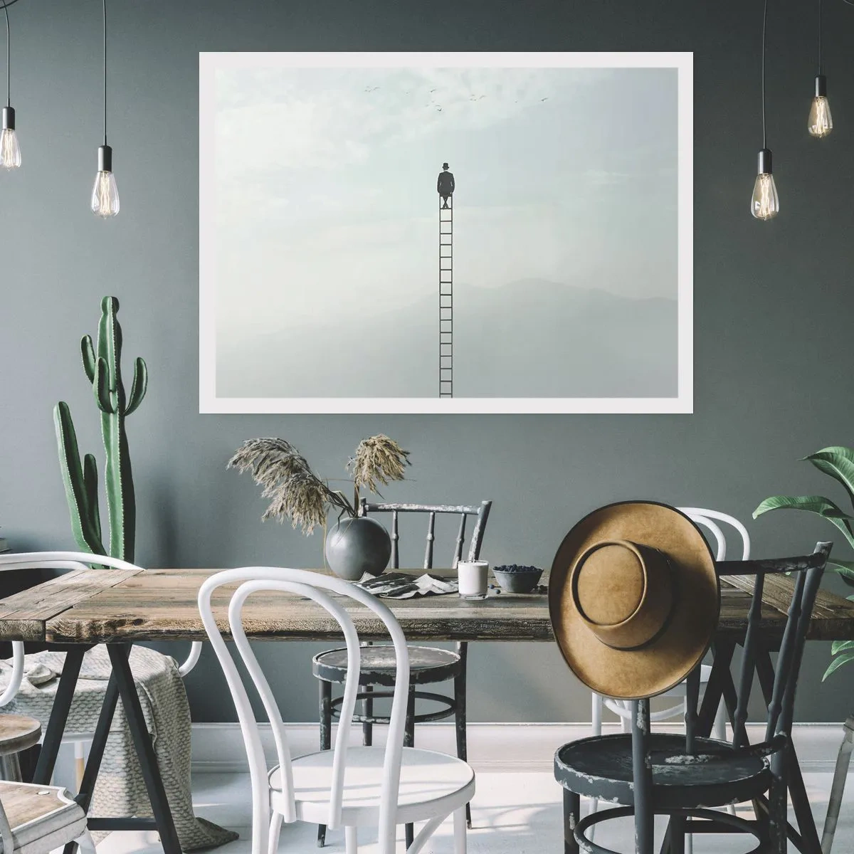 Poszter - Emelkedj feljebb - 100x70 cm