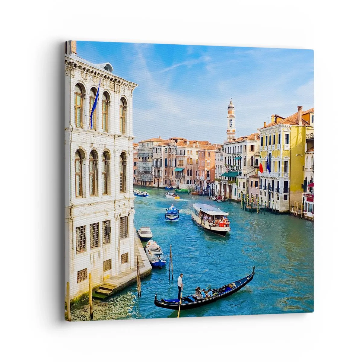 Vászonkép - Az egyetlen forgalom a világon - 40x40 cm