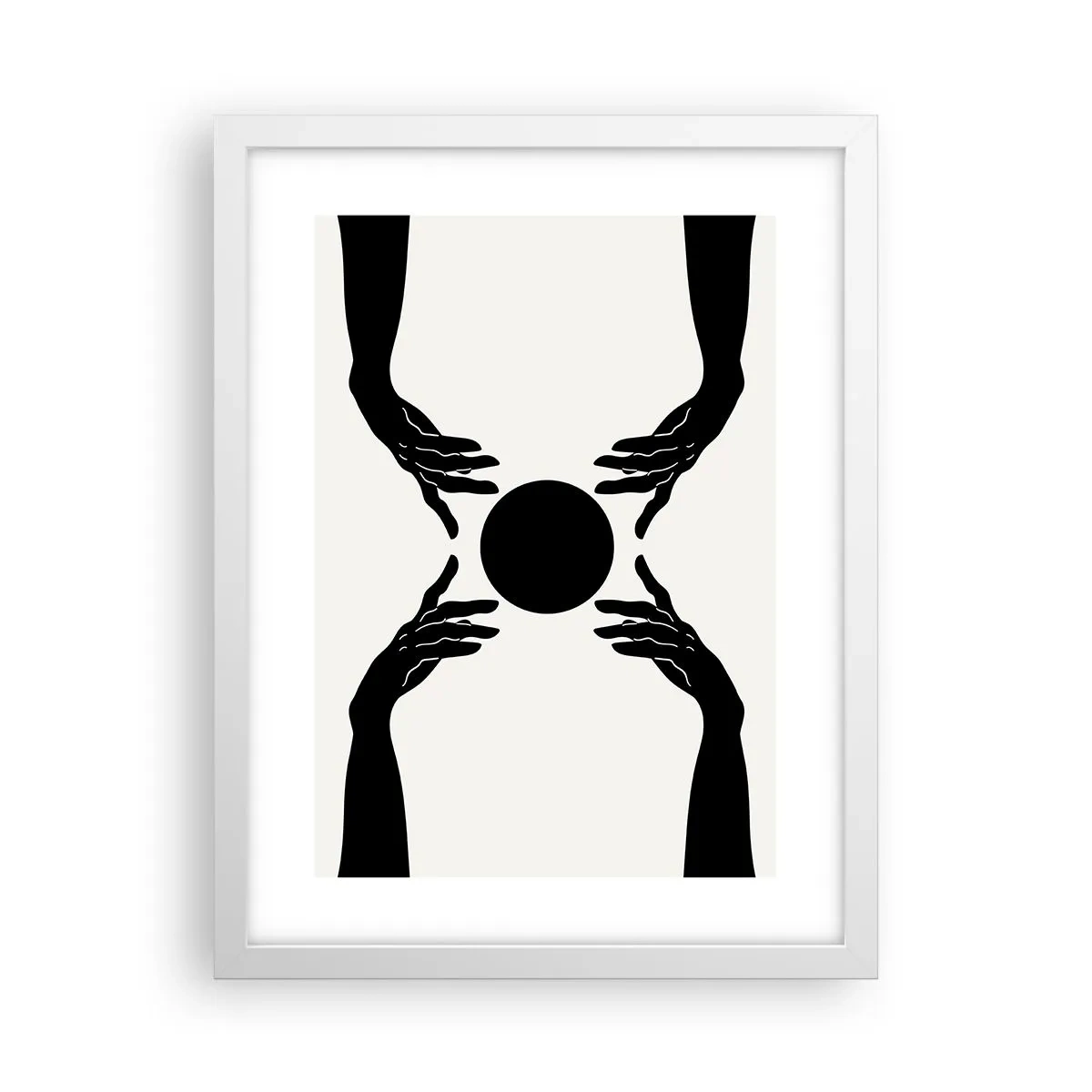 Poszter fekete keretben - Egy titkos jel - 30x40 cm