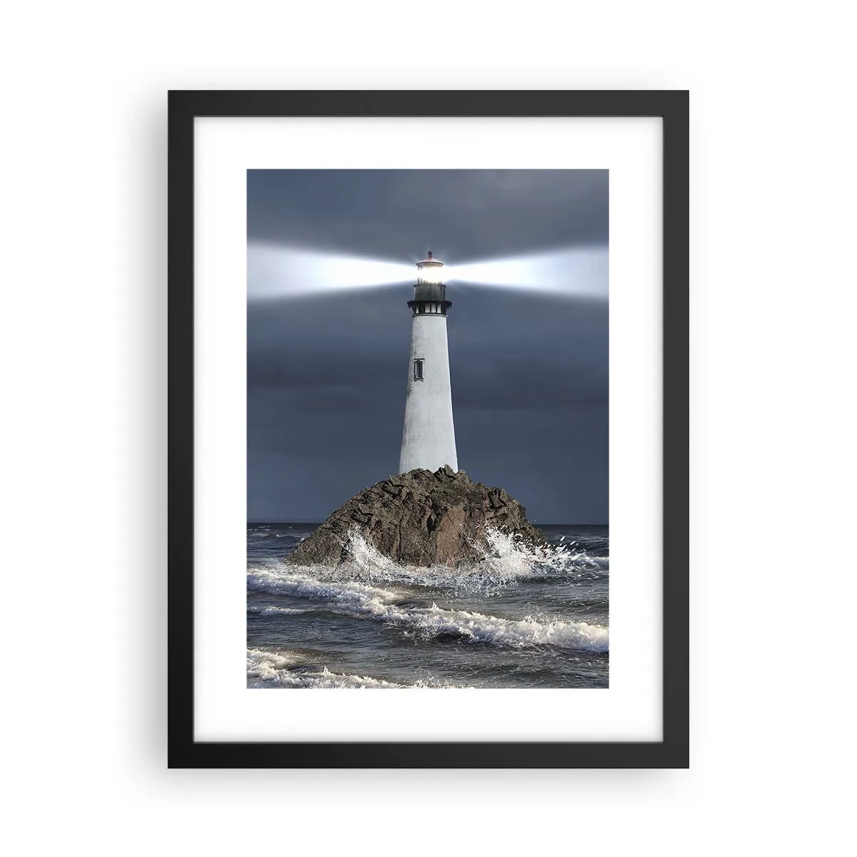 Poszter fehér keretben - Ide…ide…itt! - 30x40 cm