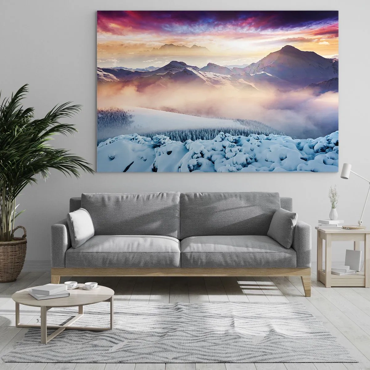 Üveg kép - A természet ereje és tisztasága - 120x80 cm