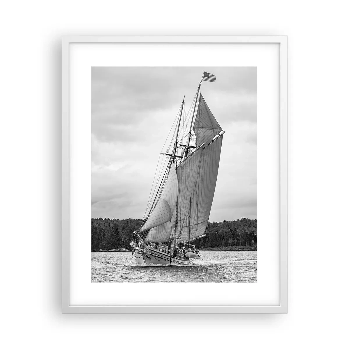 Poszter fekete keretben - A szél testvérei - 40x50 cm