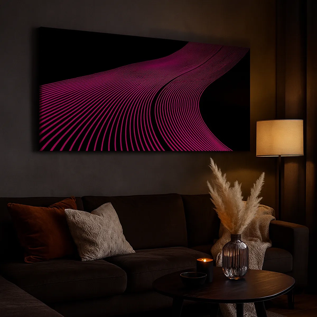 Vászonkép - A fény sugárútján - 30x30 cm