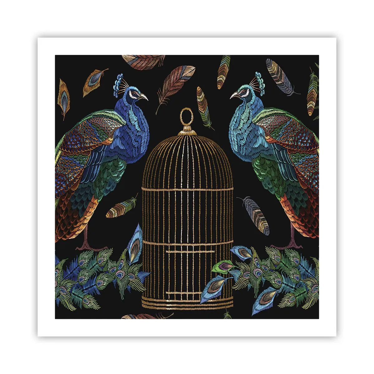 Poszter - Királyi köntösben - 60x60 cm