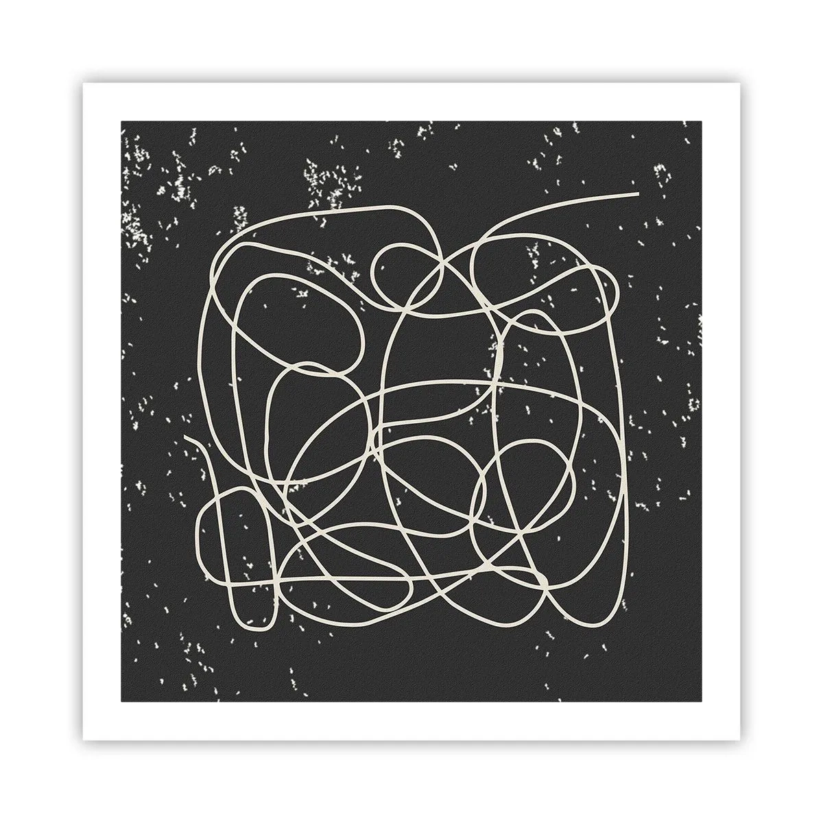 Poszter - Gondolatok elkalandozása - 60x60 cm