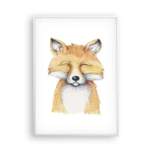 Poszter fekete keretben - Róka hangulatok - 70x100 cm