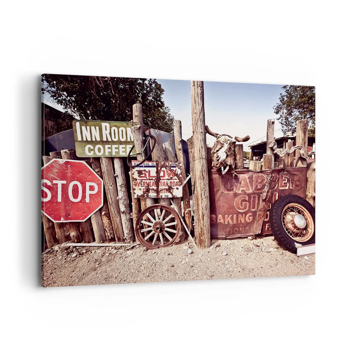 Vászonkép - És megállt az idő - 100x70 cm