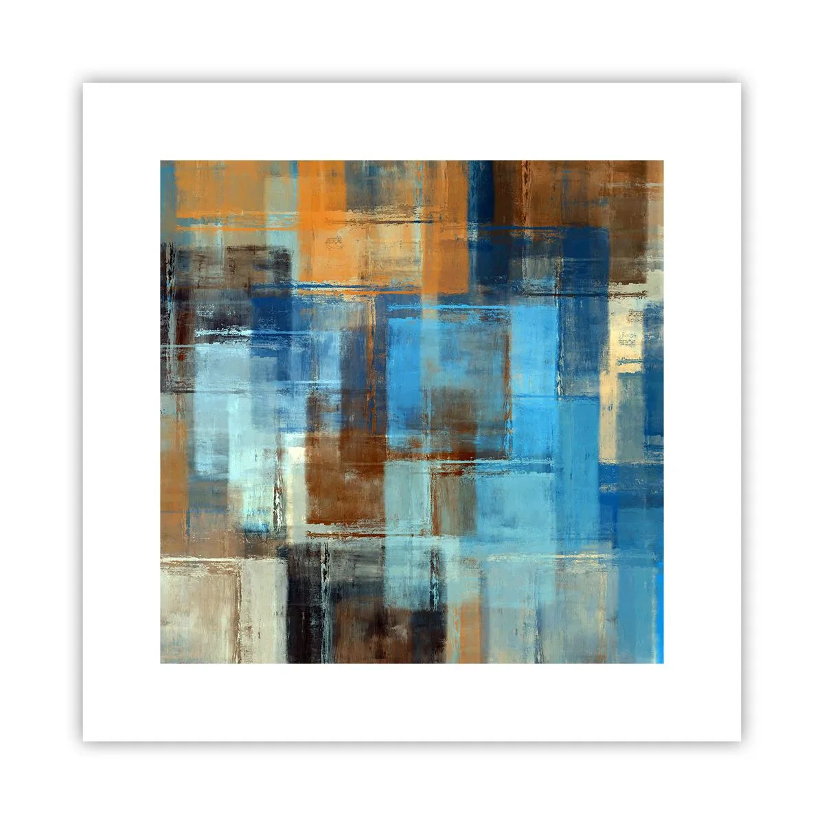 Poszter - A kék fátyolon keresztül - 30x30 cm