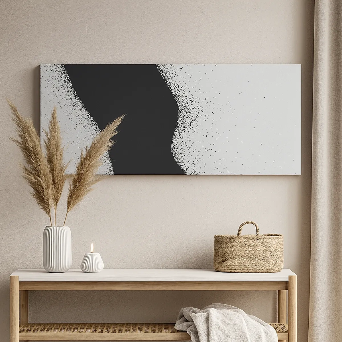 Vászonkép - Folyékony egyensúly - 30x30 cm