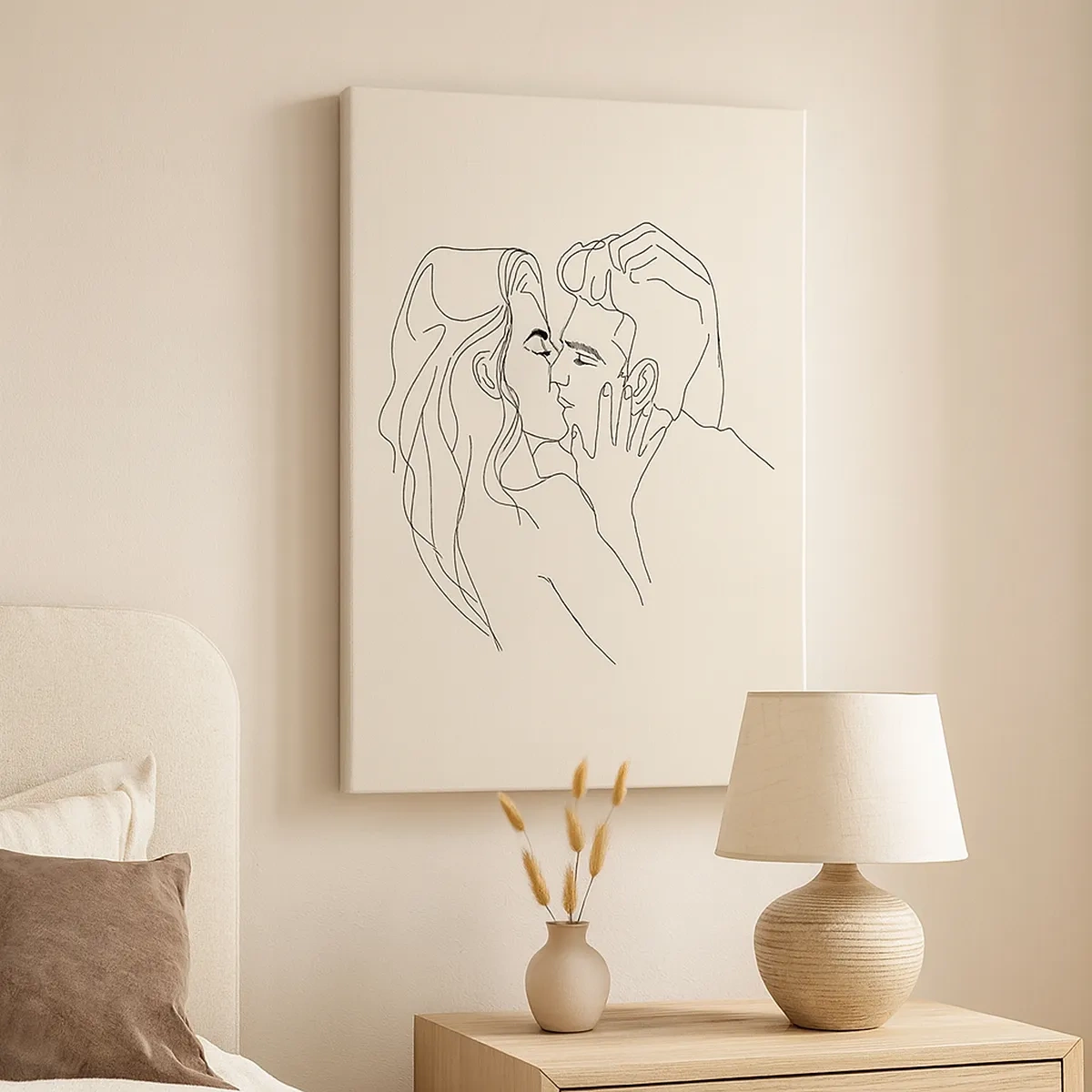 Vászonkép - Összegabalyodva az érzésben - 50x70 cm