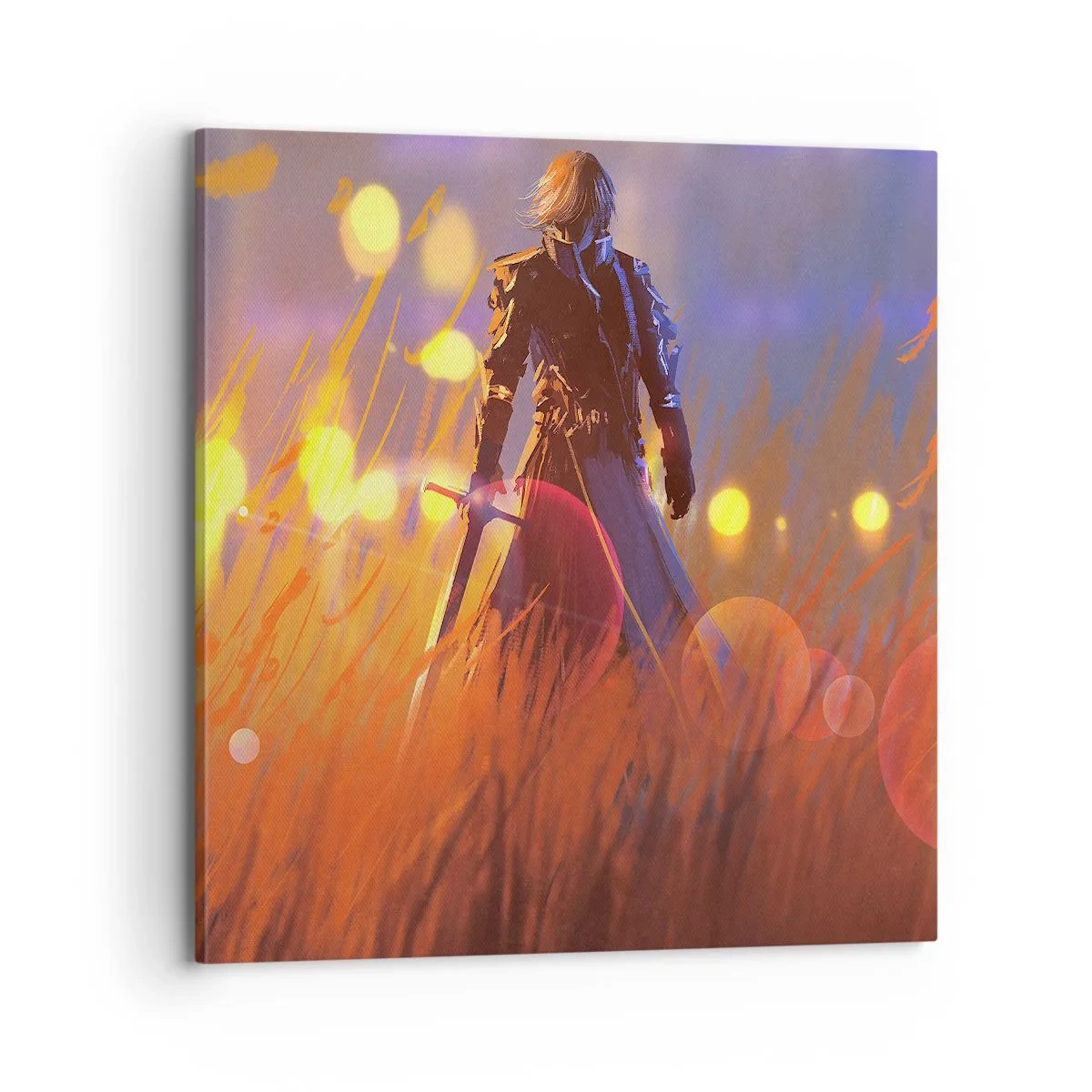 Vászonkép - Tévedő lovag - 70x70 cm