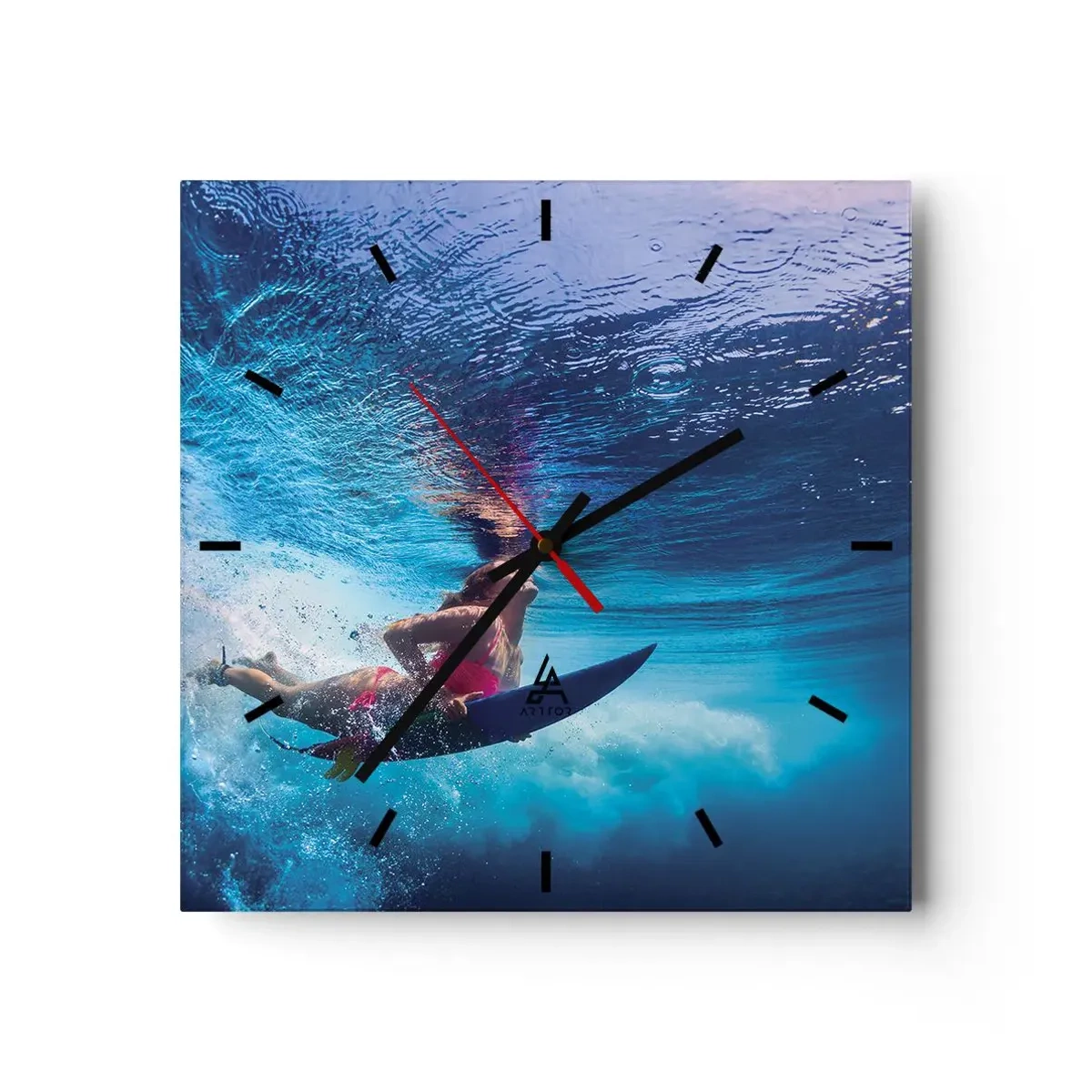 Falióra, Óra - Az öröm mélysége - 40x40 cm