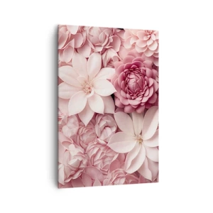 Vászonkép - Rózsaszín szirmokban - 70x100 cm