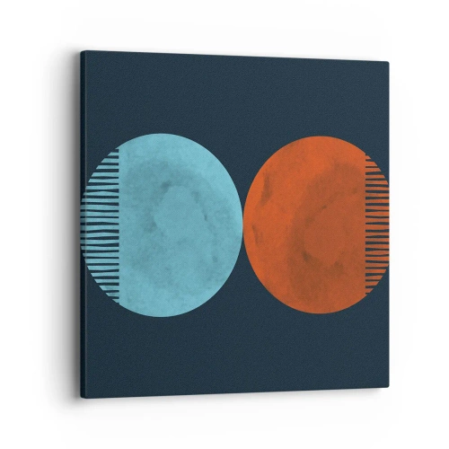 Vászonkép - Csak a geometria? - 40x40 cm