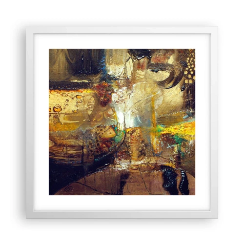 Poszter fekete keretben - Hideg, melegebb,meleg - 40x40 cm