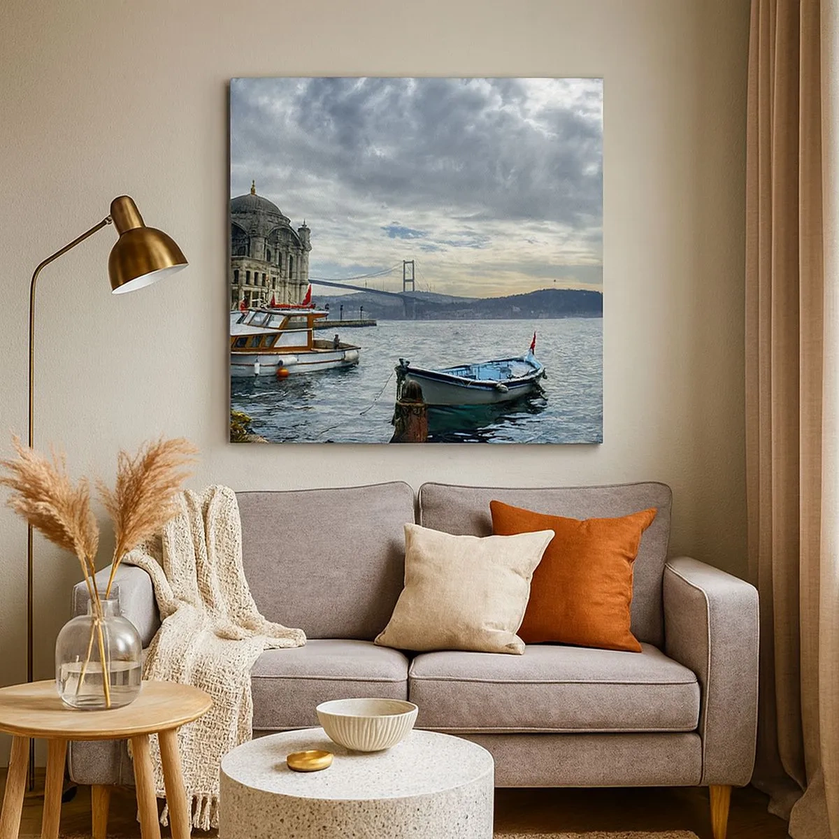 Vászonkép - A világok határán - 30x30 cm