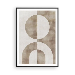 Poszter fehér keretben - Hasonlóságok és különbségek - 70x100 cm