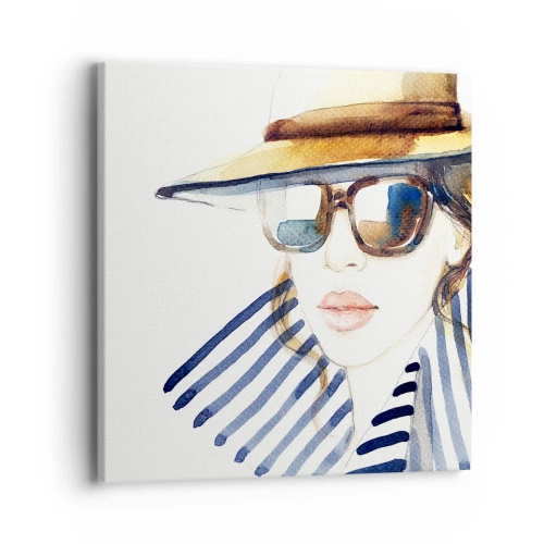 Vászonkép - Florida üdvözli Önt! - 40x40 cm