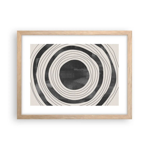 Poszter világos tölgy keretben - A legmélyén - 40x30 cm