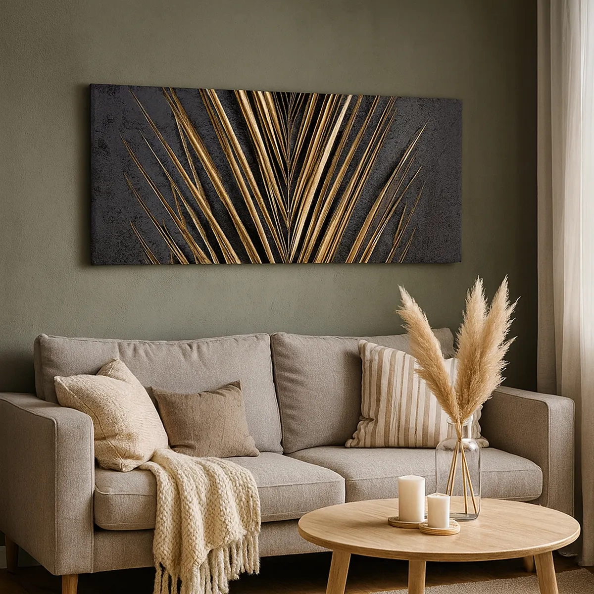 Vászonkép - A trópusok aranya - 30x30 cm