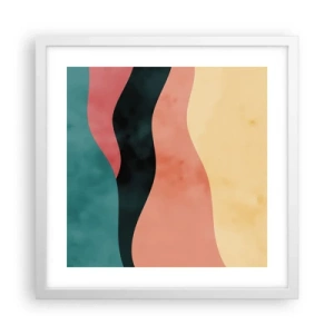 Poszter fekete keretben - Megfelelő összeegyeztethetetlenség - 40x40 cm