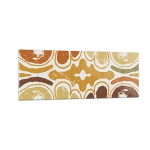 Üveg kép - Érzelmes absztrakció - 140x50 cm