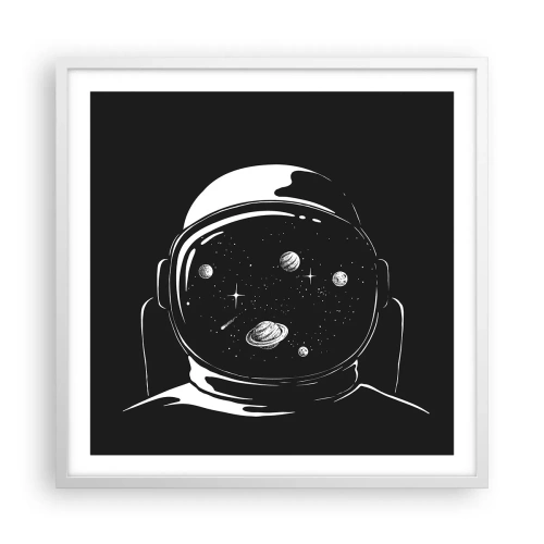 Poszter fekete keretben - Szép kilátás - 60x60 cm