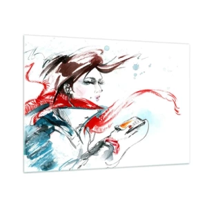 Üveg kép - Valami játszik bennem - 100x70 cm