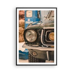 Poszter fehér keretben - Találkozás a legendával - 70x100 cm