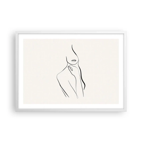 Poszter fekete keretben - A melankólia hulláma - 70x50 cm