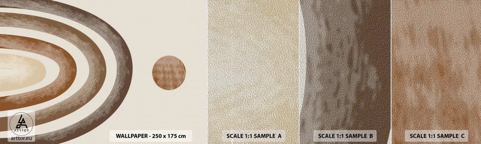 Fotótapéta Minta Premium Sand - Egy messzi-messzi galaxisban - Absztrakció, Darab, Tervezés - 100x30 cm