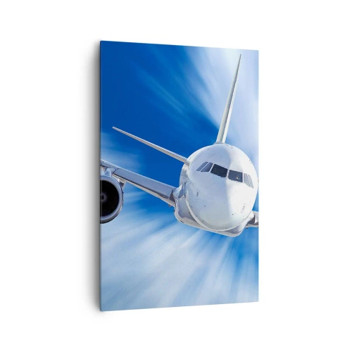 Vászonkép - Gyorsabb, mint a szél az égen - 80x120 cm