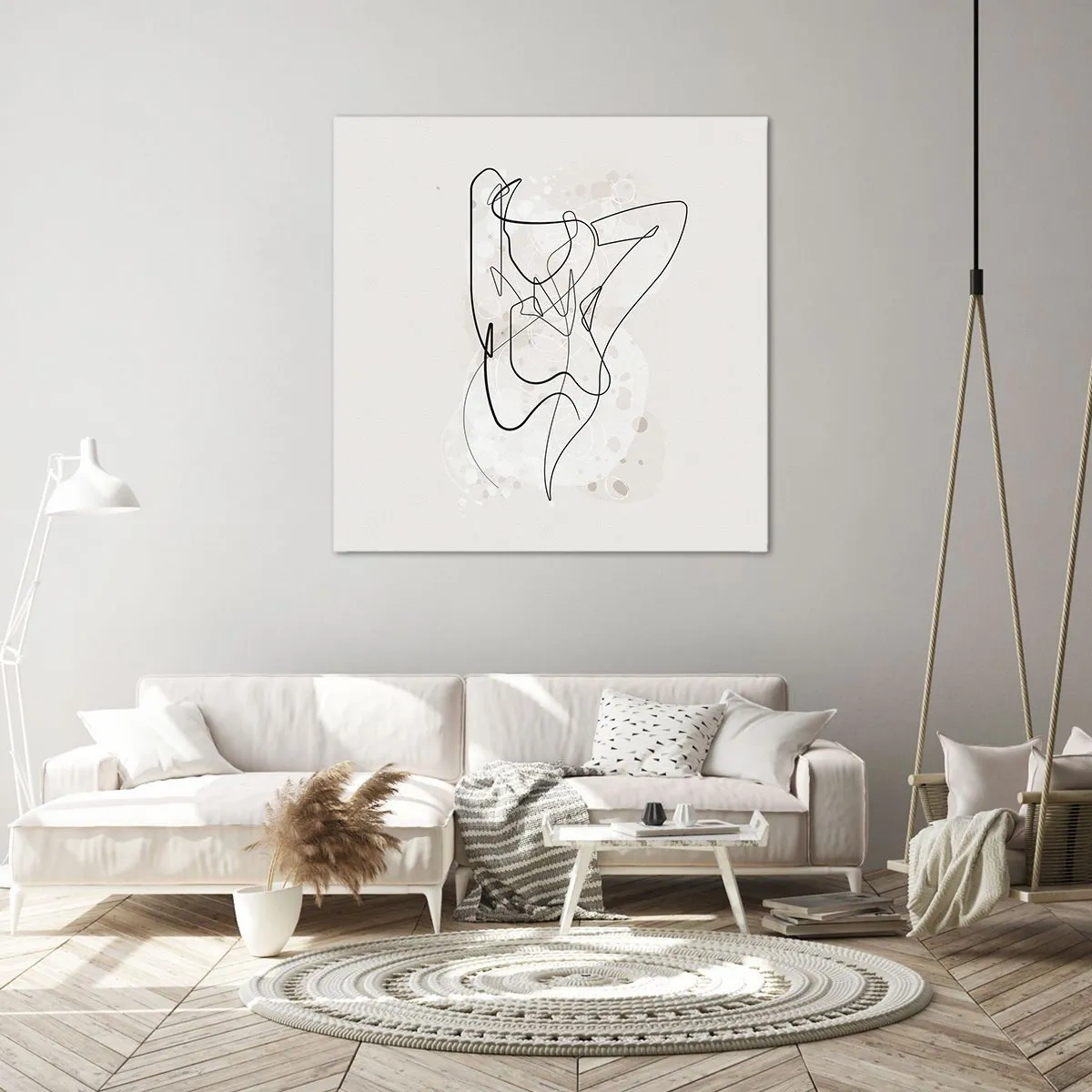 Vászonkép - A csábítás művészete - 70x70 cm