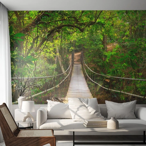 Fotótapéta Standard Eco - Mert van egy kúszónövény a kertben - Tájkép, Erdő, Természet - 500x350 cm