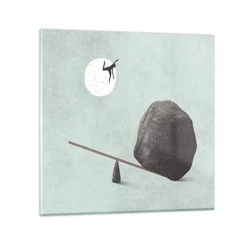 Üveg kép - Valóra vált álom. - 70x70 cm